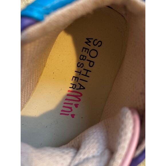 Sophia Webster Mini $250 Leather Sneaker US 11 EU 28 - Picture 9 of 12